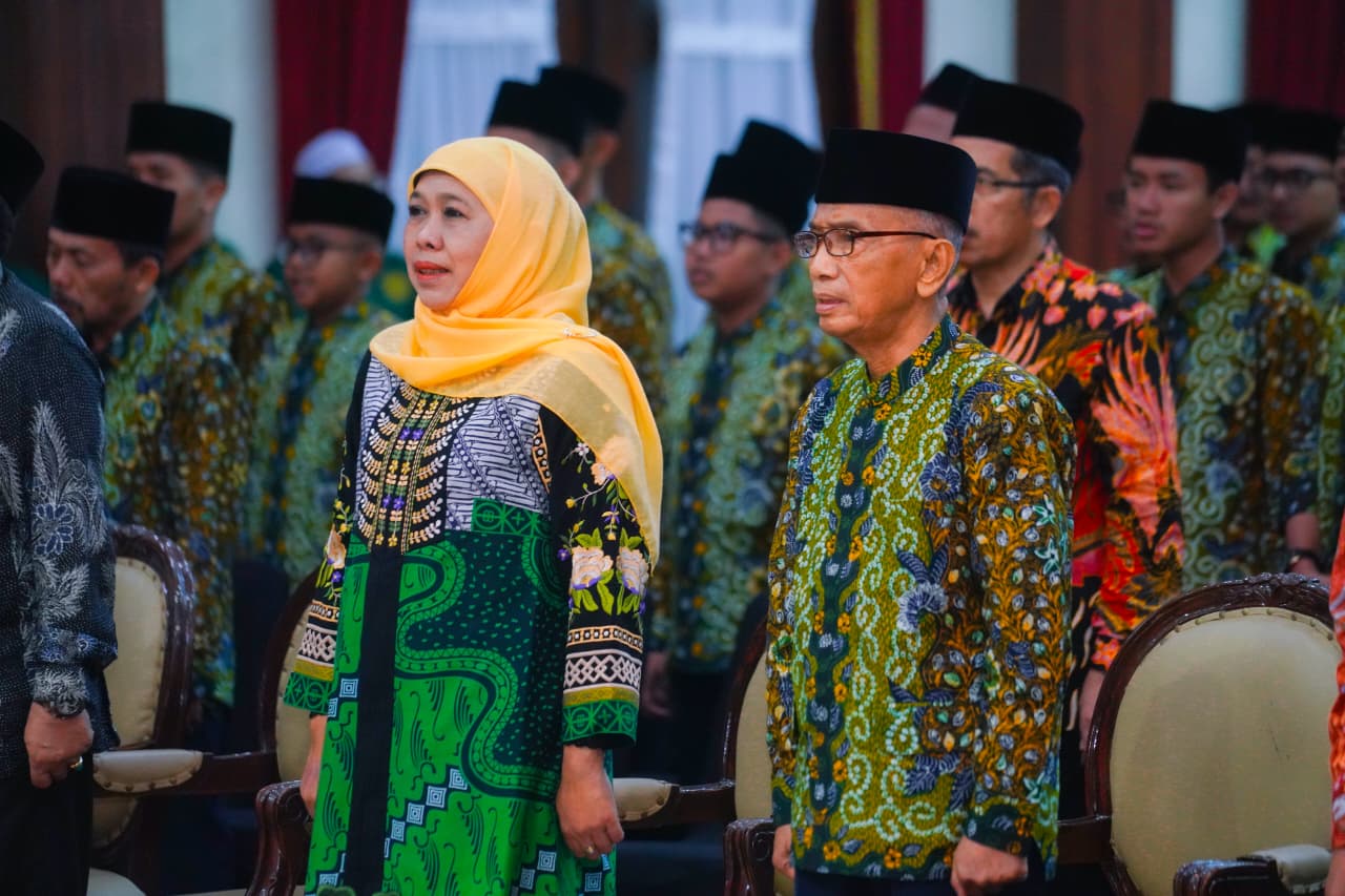 Bawa Tema “Al-Qur’an dan Hadis Merawat Peradaban”, Gubernur Khofifah Percaya Kafilah Jatim Jadi Juara