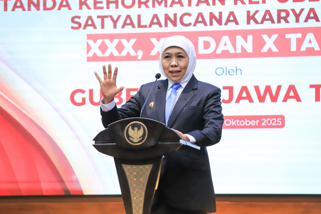 Gubernur Khofifah Bangga Atas Dedikasi ASN Jatim, Sebut Loyalitas dan Integritas Jadi Fondasi Kemajuan Daerah