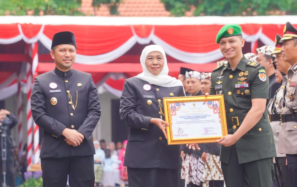 Peringati 80 Tahun Provinsi Jawa Timur, Gubernur Khofifah Tegaskan Komitmen pada Ekonomi Hijau dan Inovasi Pendidikan