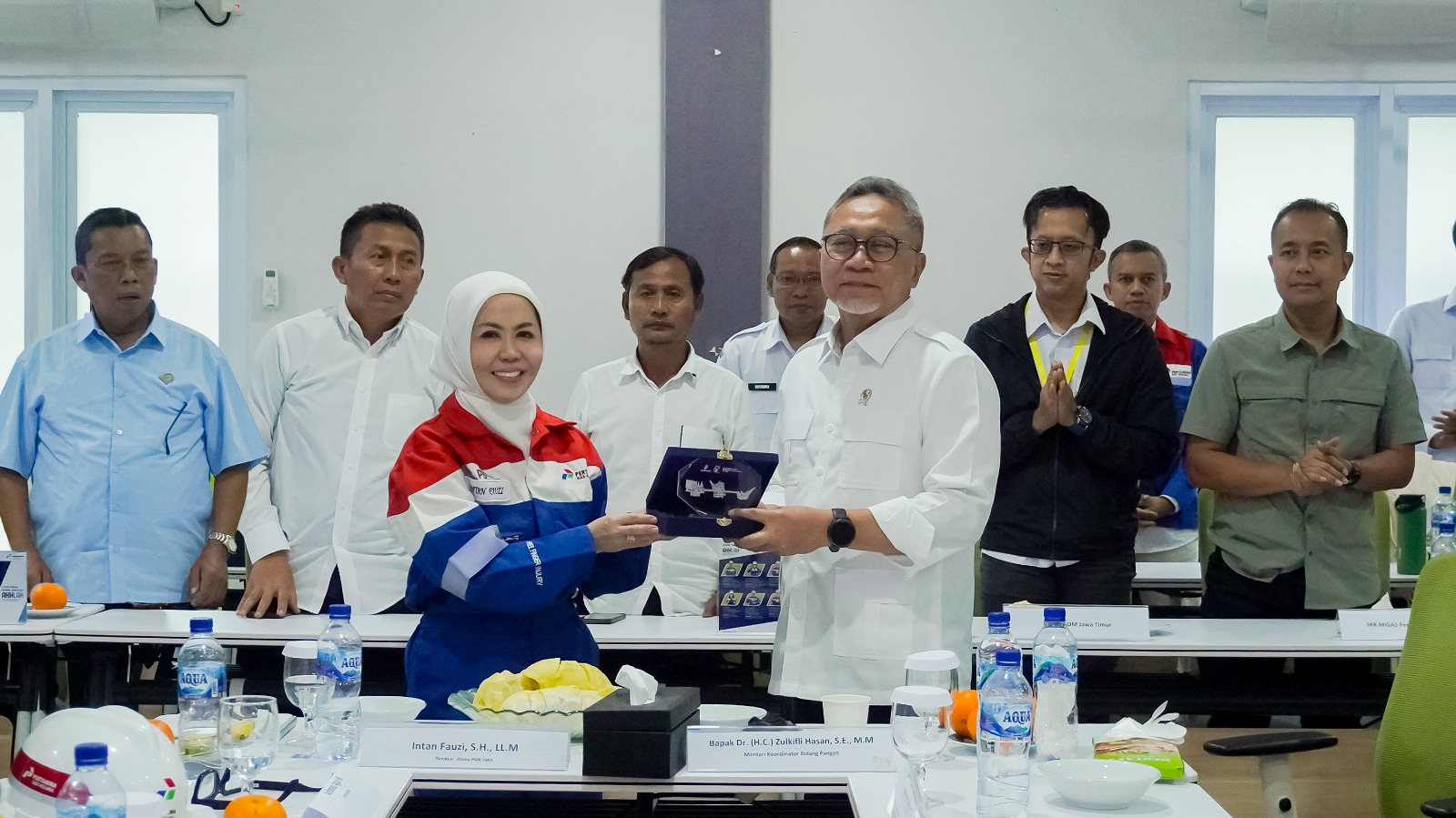 Menko Pangan Pastikan Kesiapan OPF PGN Saka