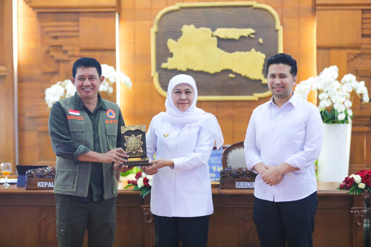 Gubernur Khofifah Dorong Kesiapsiagaan Lintas Sektor Hadapi Kemarau, Pastikan Jatim Tetap Jadi Lumbung Pangan Nasional
