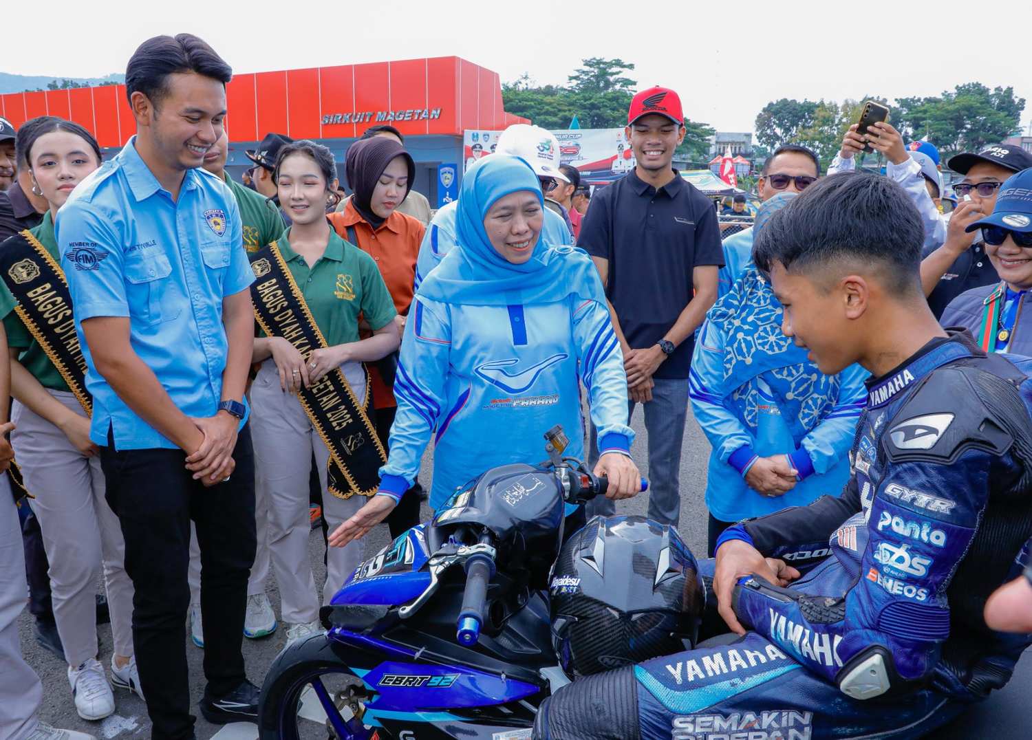 Gubernur Khofifah Resmikan Sirkuit Suryo Magetan, Dorong Pembinaan Atlet Otomotif dan Penguatan Sport Tourism